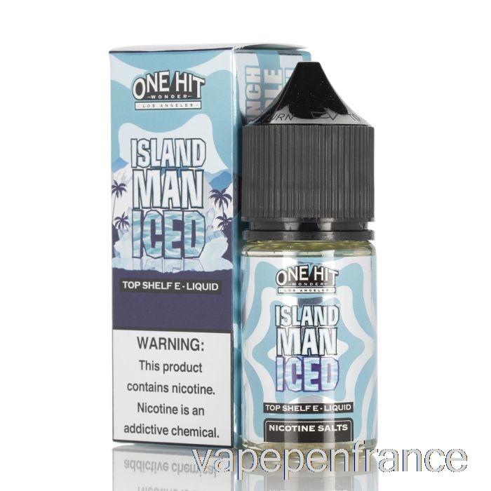 Island Man Iced - One Hit Wonder Salts - Stylo Vape 30 Ml 25 Mg